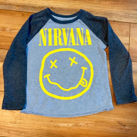 nirvana t shirt toddler